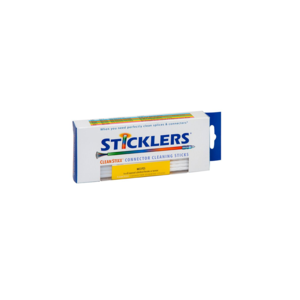 STICKLERS® PIN TERMINI CLEANSTIXX® OPTICAL GRADE CLEANING STICK FOR EXPOSED TERMINI (MALE)