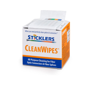 STICKLERS® CLEANWIPES® 600  — PORTABLE TOOL FOR CLEANING THOUSANDS OF END-FACES