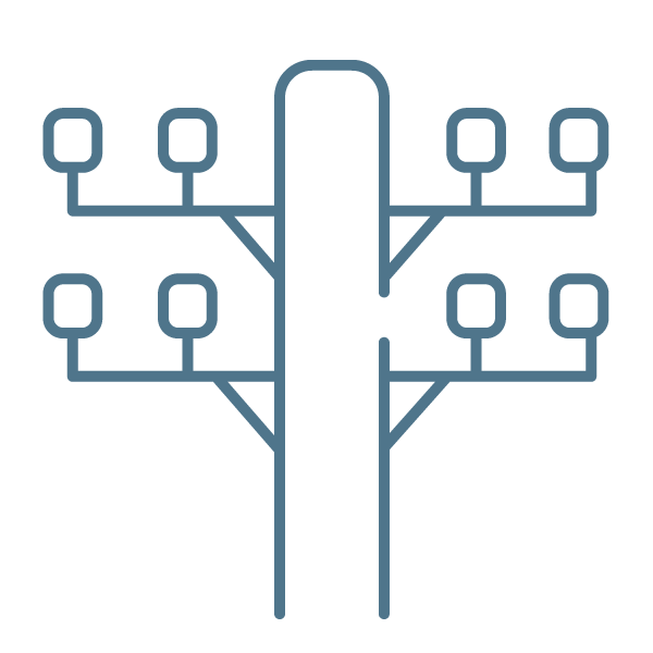 Aerial Construction Material Icon