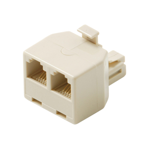 Adapter, Modular Tee, 4C, Ivory