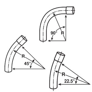 Deep Socket Schedule 40 Utility Elbows with Integral Belled Ends